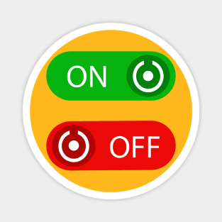 on-off button Magnet